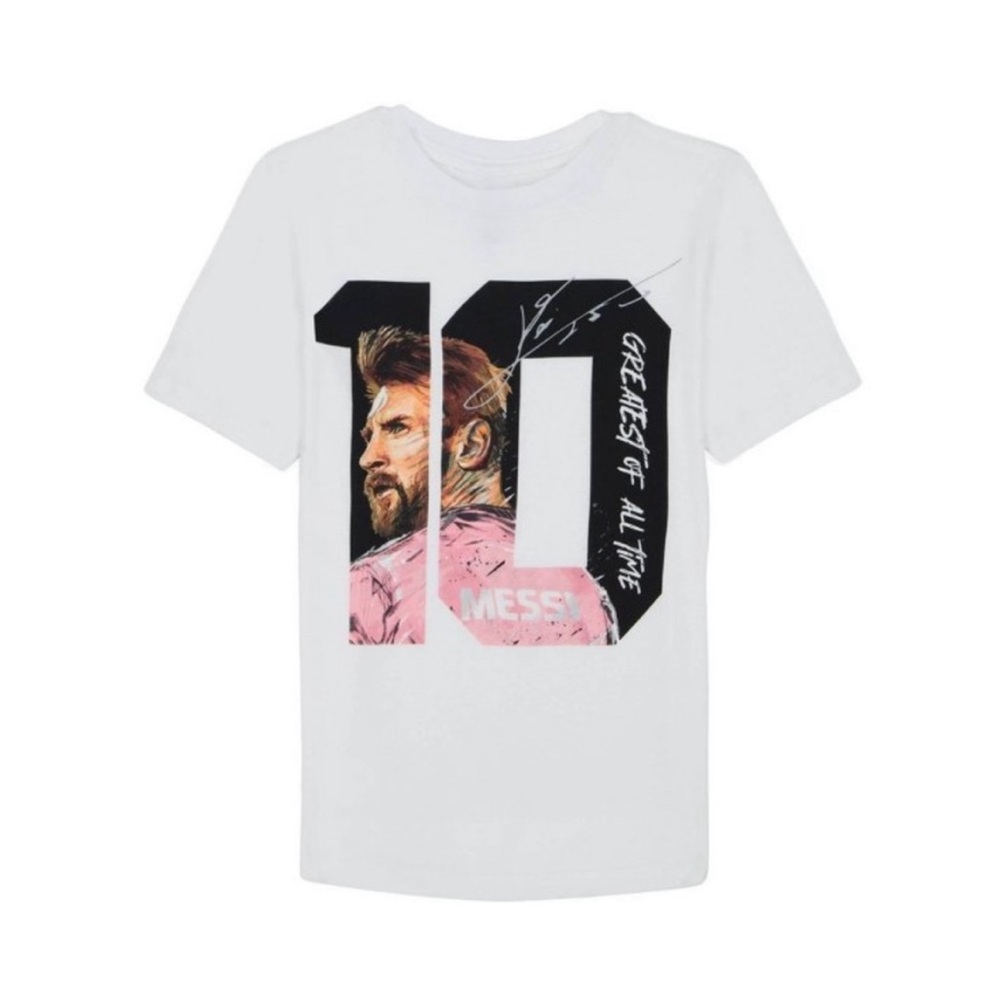 Messi 10 Signature Short Sleeve
Graphic T-Shirt